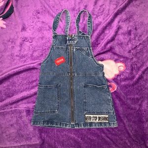 Zara Denim Dress with Patches